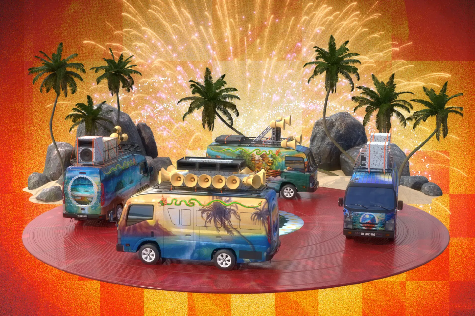 NYE 2023 with Palms Trax, Shanti Celeste, Kamma & Masalo, Omoloko and more