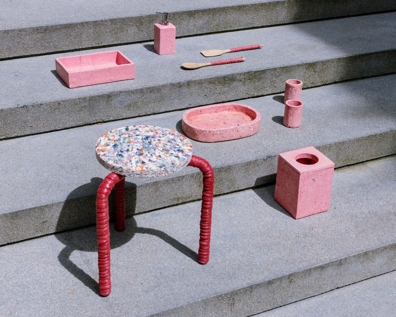 Unveiling Sustainability & Design: Andreu Carulla's Styro Wrap Stool