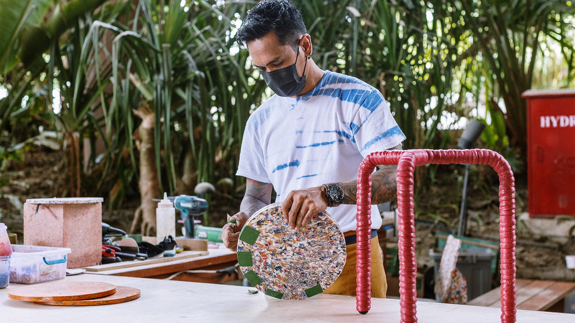 Unveiling Sustainability & Design: Andreu Carulla's Styro Wrap Stool
