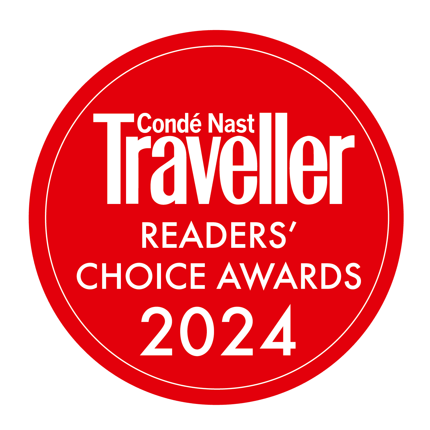 Conde Nast Traveller 2024 Award